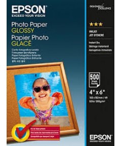 S042549 Бумага EPSON Glossy Photo Paper 200г/м 10x15 500л.