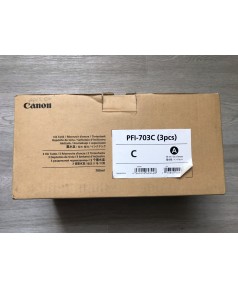 PFI-703C /2964B001 Canon уцененный оригинальный голубой картридж для Canon IPF810 /815 /820 /825 (700мл.)