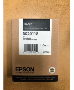 S020118 уцененный Картридж для Epson Stylus Color3000/ Pro 5000 Black (3800стр.)