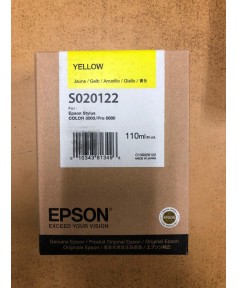 S020122 уцененный картридж для Epson Stylus Color3000/ Pro 5000 Yellow  (3200стр.)