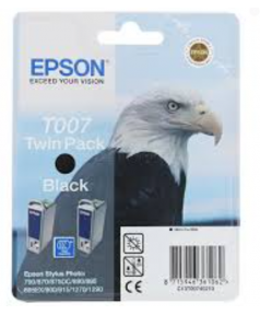 T007402 уцененная ДВОЙНАЯ УПАКОВКА Картридж для Epson Stylus Photo 790/ 870/ 890/ 895/ 1270/ 1290/ 900/