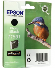 T1591 уцененный (C13T15914010) Картридж для Epson Stylus Photo R2000 Black