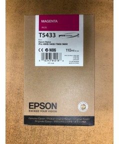 T5433 уцененный (C13T543300) Картридж для Epson Stylus Pro 7600/ 9600/ 4000 Magenta (110 мл.)