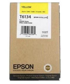 T6134 уцененный (C13T613400) Картридж для Epson Stylus Pro 4400/ 4450 Yellow (110 мл.)