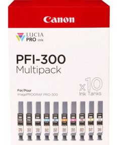 PFI-300 / 4192C008 Canon Multi-Pack Оригинальный набор струйных картриджей для Canon imagePROGRAF PRO-300