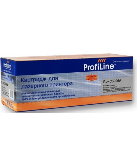 C3906A / PL-C3906A ProfiLine совместимый черный тонер-картридж для Canon LBP 210/ 310/ 460; HP LaserJet 3100/ 3150/ 5L/ 6L (2 500стр)