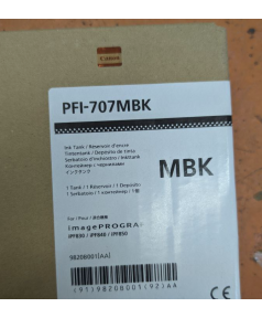 PFI-707MBK уцененный 9820B001 Картридж CANON Matte Black для iPF 830/840/850 700ml