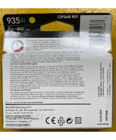 C2P26AE уцененный HP № 935XL Картридж желтый увеличенного объема для HP OfficeJet Pro 6230 ePrinter; Pr