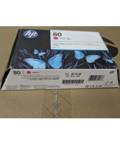 C4847A HP 80 Уцененный оригинальный пурпурный картридж для HP DesignJet 1000 series /1050 /1050с /1050c+ /1055 /1055cm /1055cm+ (350стр.)