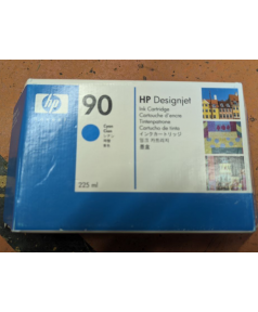 C5060A уцененный картридж № 90 голубой (Cyan) для Hewlett-Packard Designjet 4000/4020/4500/4520, (225 m