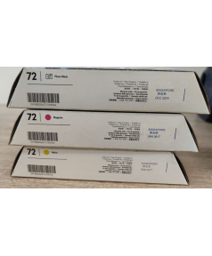 C9373A уцененный картридж №72 желтый для плоттеров HP DesignJet T610/ 620/ 770/ 790/ 795/ 1100/ 1110/