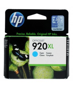 CD972AE уцененный картридж HP № 920XL Голубой повышенной емкости  для HP Officejet 6000/6500/7000/7500