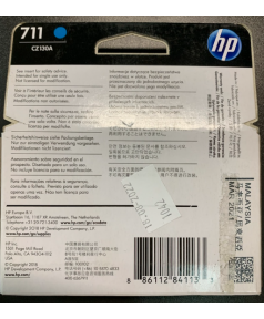 CZ130A HP №711 уцененный картридж для принтеров HP Designjet T120.T520, голубой, 29мл.