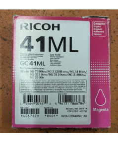 GC41ML 405767 уцененный картридж пурпурный для гелевого принтера Ricoh Aficio SG 2100N/ 3110DN/ 3110DNw