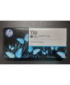 P2V73A уцененный картридж HP 730 струйный черный фото для HP DesignJet T1600, T1700, T2600 (300 мл)