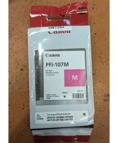 PFI-107M уцененный 6707B001 Картридж  для CANON iPF680/685/780/785 130ml (130 ml) , Magenta