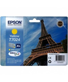 T7024 уцененный (C13T70244010) Картридж желтый повышенной емкости для Epson WorkForce Pro WP 4015DN/402