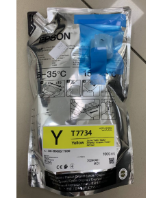 T7734 / C13T773440 уцененные желтые чернила T7734 для Epson SC-B6000/7000 (1 контейнер / 1 литр)