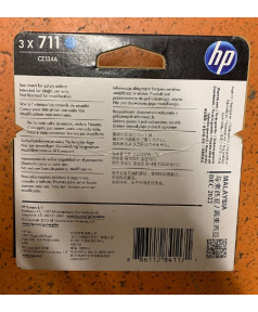 CZ134A уцененная HP №711 Тройная упаковка картриджей для принтеров HP Designjet T120.T520,голубой, 3*29