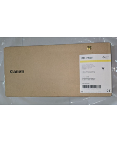 PFI-710Y / 2357С001 Canon уцененный оригинальный желтый картридж для плоттера Canon iPF TX-2000 / 3000 / 4000