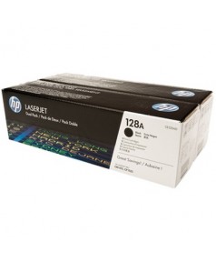 CE320AD HP 128A Двойная упаковка черных картриджей для HP LJ для PRO CM1415fn; P1525N/CP1520 /CP1525NW (2*2000стр)