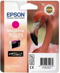 T0873 / T08734010 OEM Картридж EPSON Stylus Photo R1900 Magenta (Ultra Chrome)