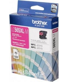 LC-565XLM Картридж для Brother MFCJ2510, Magenta (1200 стр)