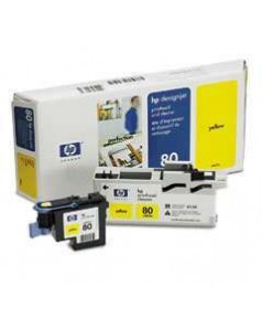 C4823A HP 80 Голова (printheads and printhead cleaners) для плоттера HP DesignJet 1050с/ с+/ 1055cm/ cm+ (Yellow)