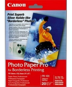 PR-101cards [1029A042] Бумага Canon Photo Paper Pro, на основе галогенида серебра, 28лет, 10x15 см,