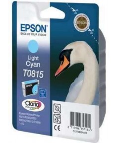 T0815 / T08154A / T11154A10 Картридж повышенной емкости для Epson Stylus Photo R270/R290/R295/R390/ T50/T59/ RX590/RX610/RX615/ TX650/TX659/RX690/TX700W/ TX710W/TX800FW/1410, Light-Cyan (680стр. 11,1ml)