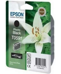 T0591 / T059140 Картридж для Epson Stylus Photo R2400 Photo Black (440 стр.)