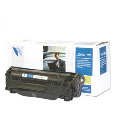 Q2612X NV Print совместимый черный тонер-картридж для HP LaserJet 1010/ 1012/ 1015/ 1020/ 1022/ 3015/ 3020/ 3030 (3 500стр)