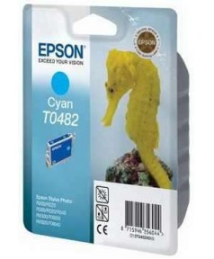 T0482 / T048240 Картридж Epson Stylus Photo C R200/ R220/ R300/ R300ME/ R320/ R340, RX500/ RX600/ RX620/ RX640 Cyan (430 стр.)