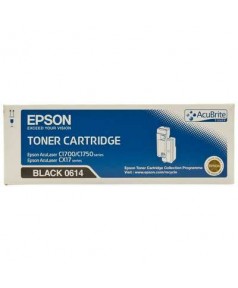 S050614 Тонер-картридж для Epson AcuLaser C1700/ C1750N, черный (2,2K)