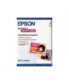S041054 Бумага Epson Photio Quality Ink Jet Card матовая A6 (50 л.)