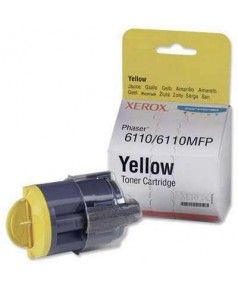 106R01204 Тонер-картридж для Xerox Phaser 6110/6110MFP. Yellow (1000 стр.)