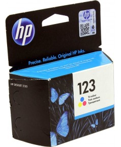 F6V16AE HP 123 Картридж Color для HP DeskJet 2130 /2620 /3630 OfficeJet 4650 /5220 /5230 ENVY 4513 All in One (100 стр.)