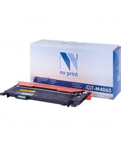 CLT-M406S совместимый Картридж NV Print для Samsung CLP-360/365/CLX-3300/3305  Magenta