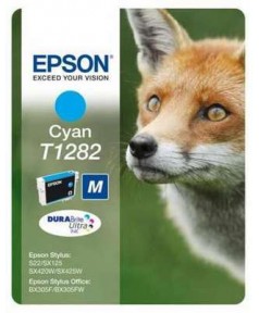 T1282 Картридж голубой для Epson Stylus S22/ SX125/ 420w/ 425w; Stylus Office BX305F/ 305FW