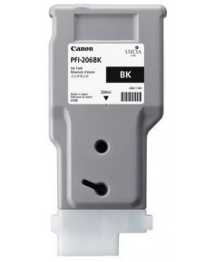 PFI-206bk (Black) [5303B001] Картридж с чернилами для плоттера Canon iPF6400/6450 (300 мл)