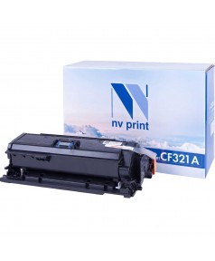 CF321A Картридж NV Print голубой, совместимый (16500стр.)