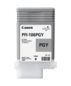 PFI-106PGY (Photo Grey) [6631B001] Картридж с чернилами для плоттера Canon iPF6400/6450 (130 мл)