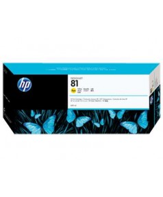 C4933A HP 81 Картридж Yellow для плоттеров HP DesignJet 5000/ 5000ps/ 5500/ 5500ps. (680 ml)