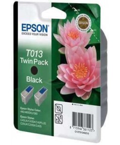 T013 / T013402 Картридж для Epson Stylus Color 480, C20SX/ C40UX черный двойной ОРИГ. (1шт.)