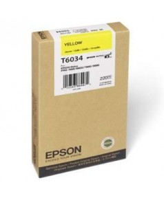 T6034 / T603400 Картридж для Epson Stylus Pro 7800/ 7880/ 9800/ 9880, Yellow (220 мл.)