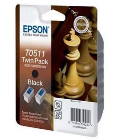 S020189 / T051142 / S020108 / S020207 Картридж для Epson Stylus Color740/ 760/ 1160/ 800/ 840/ 850/ 1520 черн. ОРИГИНАЛ, 1 шт.