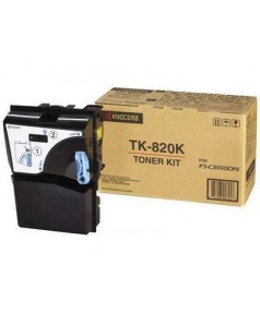 TK-820K [1T02HP0EU0] Тонер-картридж для Kyocera Mita KM-C8100DN, Black 15 000cтр.