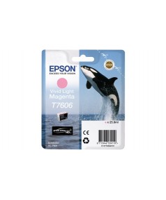 T7606 (C13T76064010) Картридж EPSON светло-пурпурный для печати на SureColor / SC-P600 (25,9мл.)