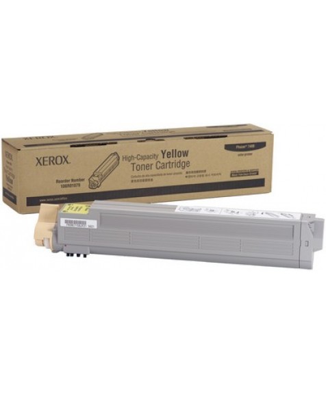 106R01079 Тонер-картридж для Xerox Phaser 7400, желтый (18000стр.)