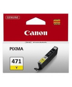 CLI-471Y [0403C001] Картридж Canon желтый для PIXMA MG5740, 6840, 7740 (7мл., до 347 страниц)